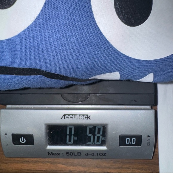 Baby GAP size 12-18 months Blue Hoodie with Monster Design - Picture 3 of 3